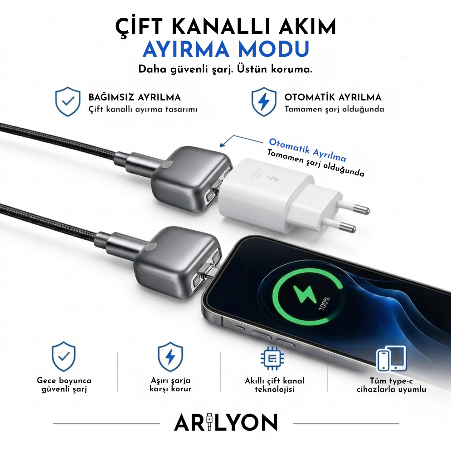 Arilyon™ Akıllı Şarj Adaptörü